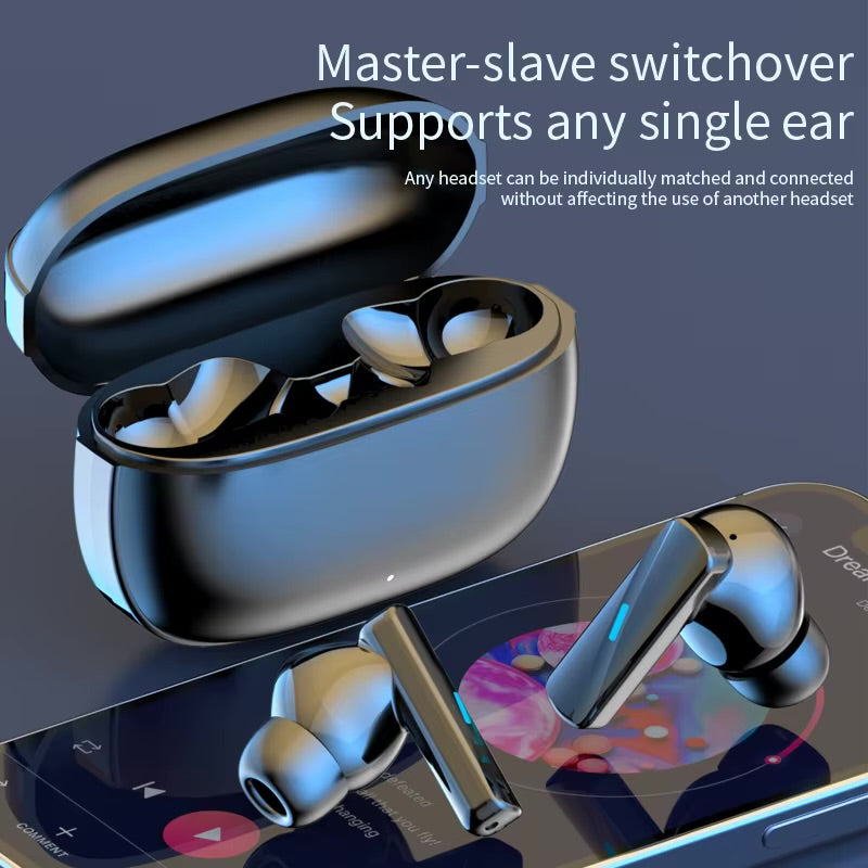 True Wireless Earbuds BT 5.3 Noise Cancelling Headphones