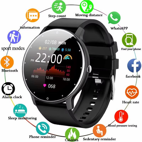 Smartwatch with Bluetooth Calling Fitness Watch