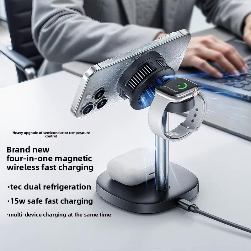 3-in-1 Wireless Magnetic Charger QI2 15W Fast Charge