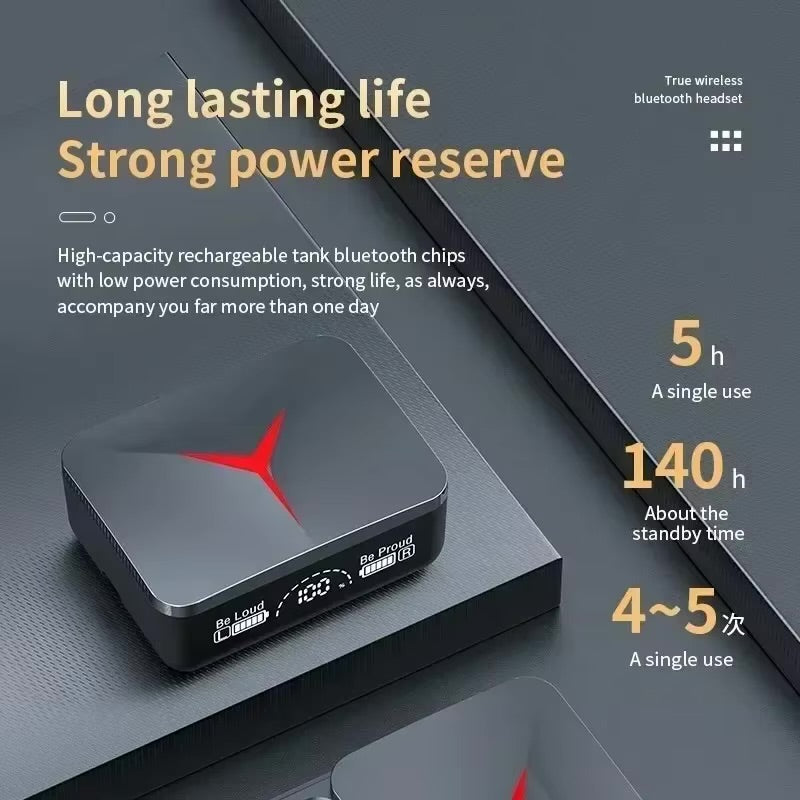 M90 Wireless Earbuds with HiFi Stereo & Mic