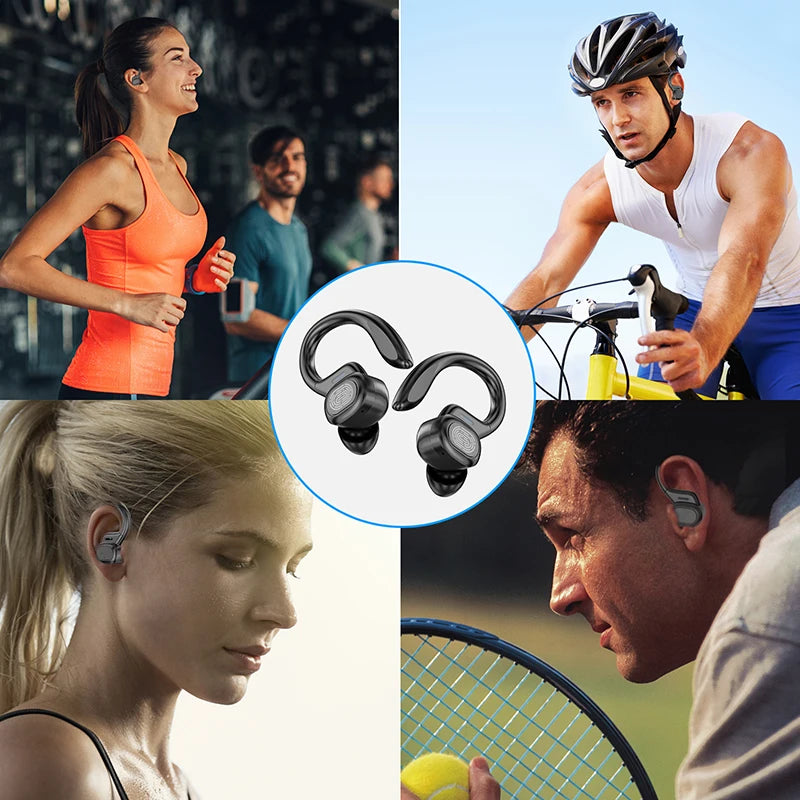 Sport Wireless Earphones with Earhooks for Running
