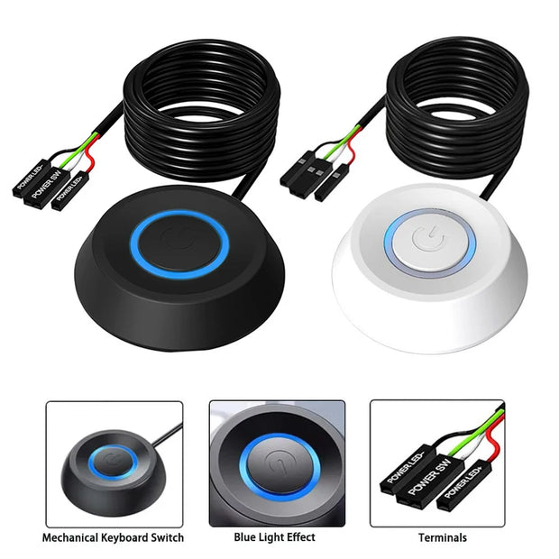 External PC Power Button Extension Cable 1.8M
