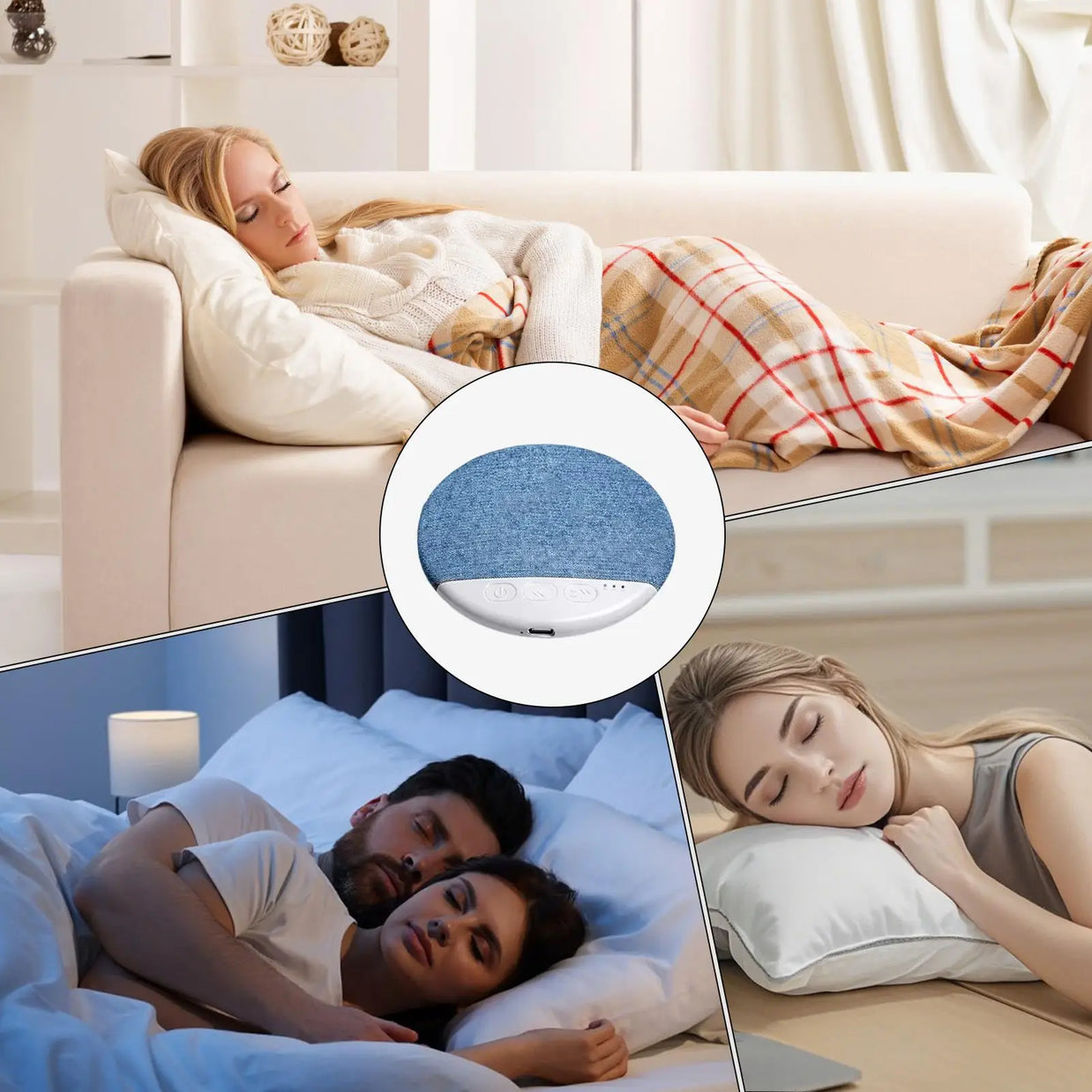 White Noise Sleep Speaker with Timer