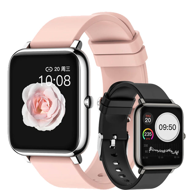 Fitness Smartwatch with Heart Rate & Sleep Monitor