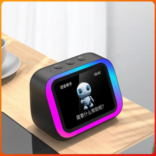 RGB Portable Smart Speaker with Voice Assistant