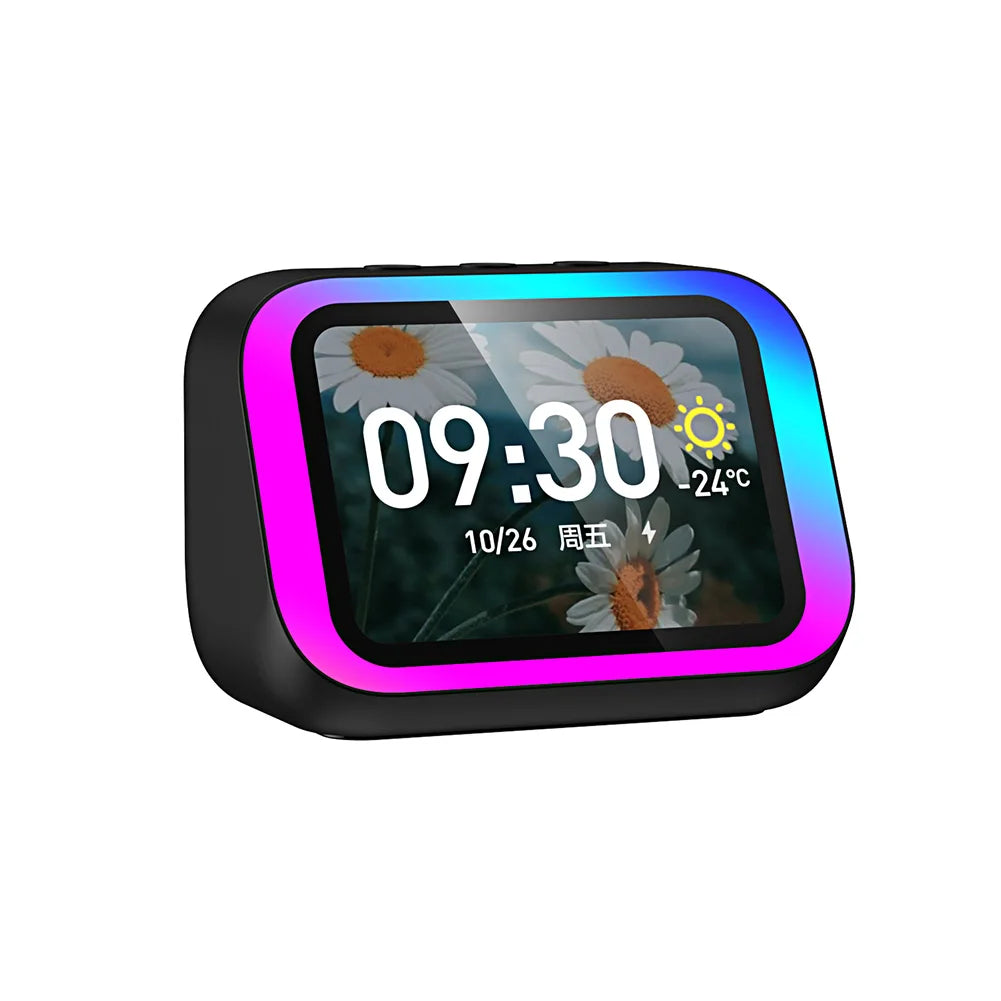 RGB Portable Smart Speaker with Voice Assistant