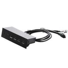 5.25 inch computer front panel with 2 USB3.0 2 USB2.0 function bay computer