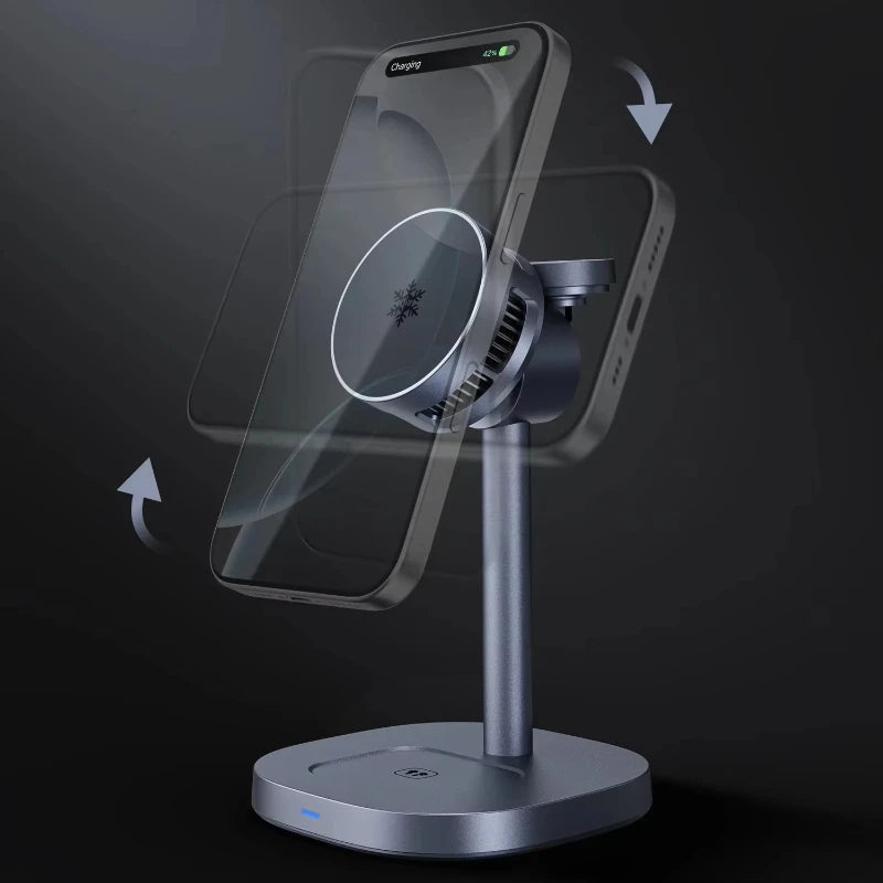 3-in-1 Wireless Magnetic Charger QI2 15W