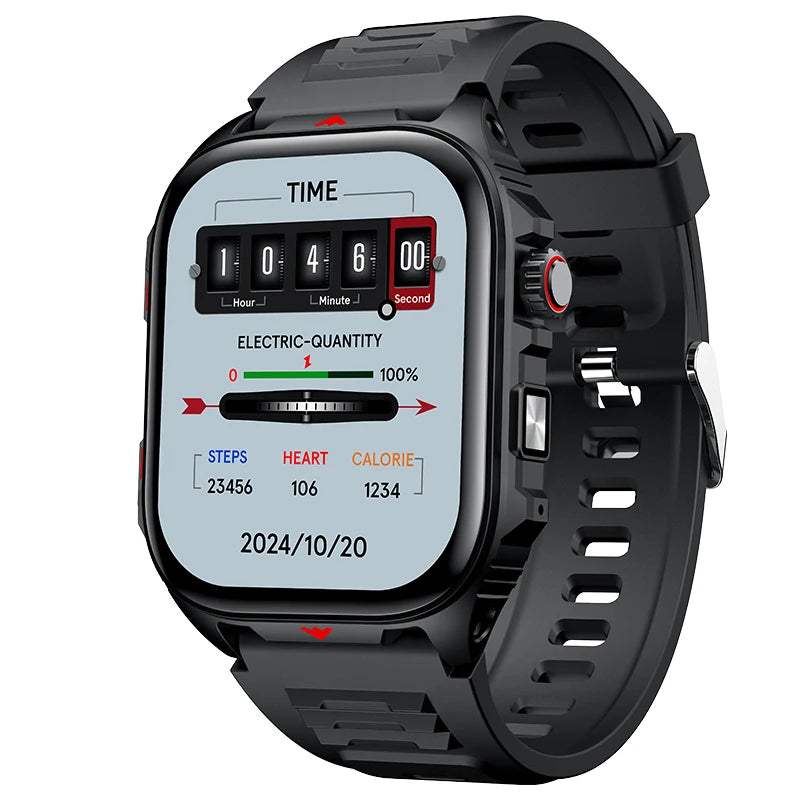 Waterproof Smartwatch with BT Call & Fitness Tracker
