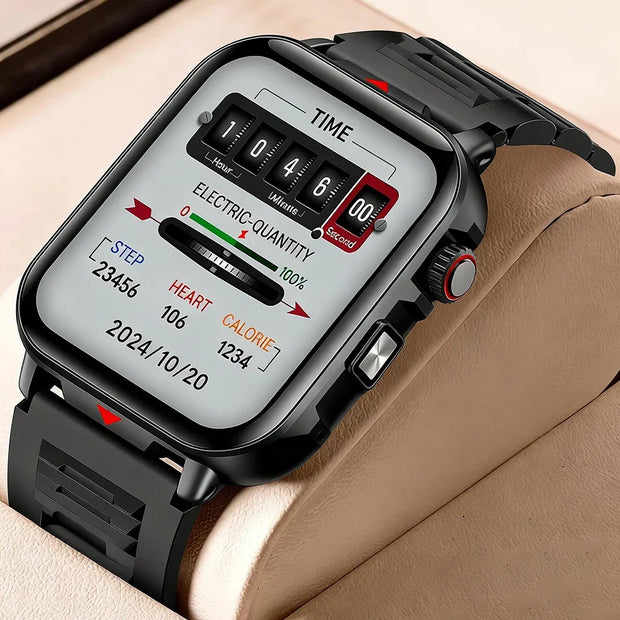 Waterproof Smartwatch with BT Call & Fitness Tracker