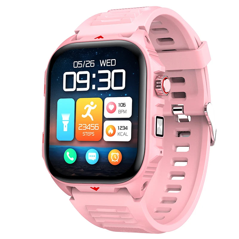 Waterproof Smartwatch with BT Call & Fitness Tracker